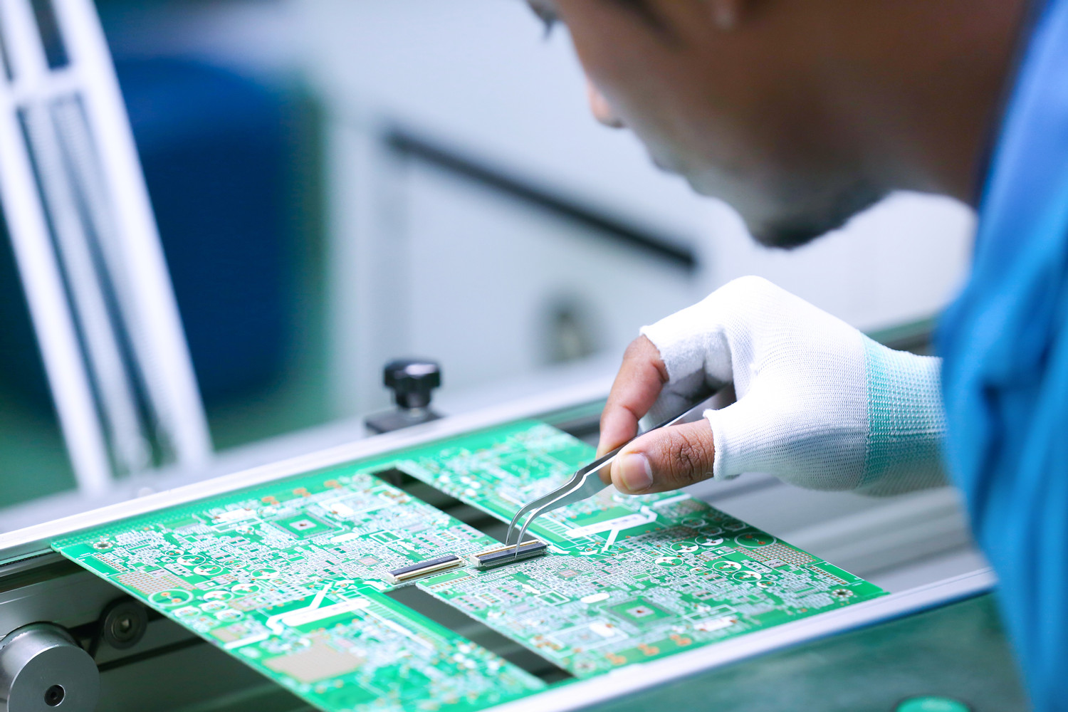 Pcb,Board,Manufacturing,And,Testing,Process.